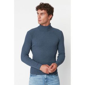 NWT Trendyol Men Fitted Turtleneck Knitwear Sweater